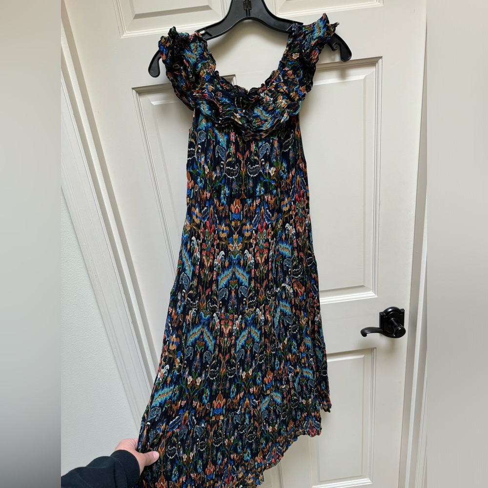 Sezane VIDA Dress multicolor size XS 34 - Picture 6 of 10